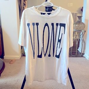 VLONE (Virgil) men’s white tshirt. Good condition